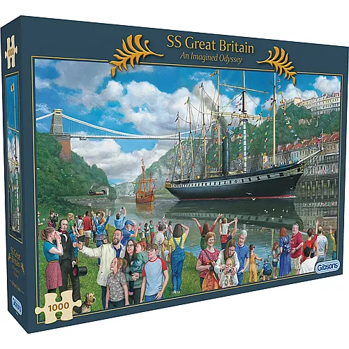 Gibsons Puzzle SS Great Britain: Eine Imagin�re Odyssee (1000Teile)