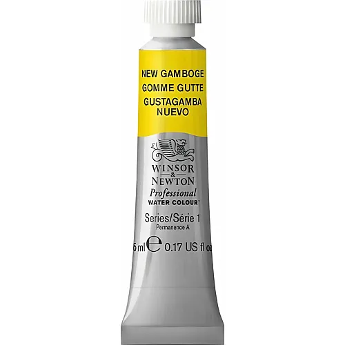 Winsor & Newton W&n Prof. Water Colour 5ml Tube Gamboge Neu