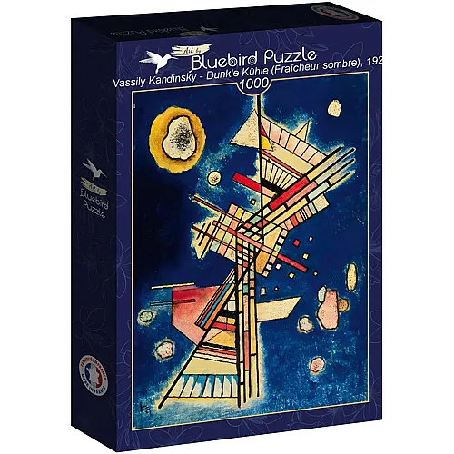 Bluebird Puzzle Vassily Kandinsky Dunkle K�hle (Fra�cheur sombre) - 1000 Teile