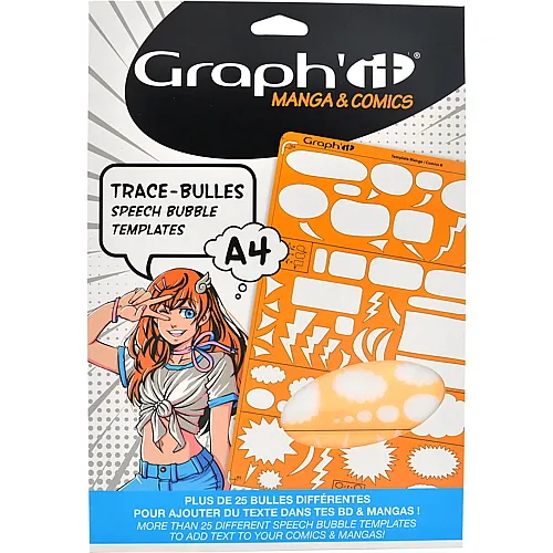 Graph'it Trace Bulle Comics Manga A
