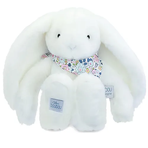 Doudou et Compagnie Fleurette Hase weiss - 35 cm