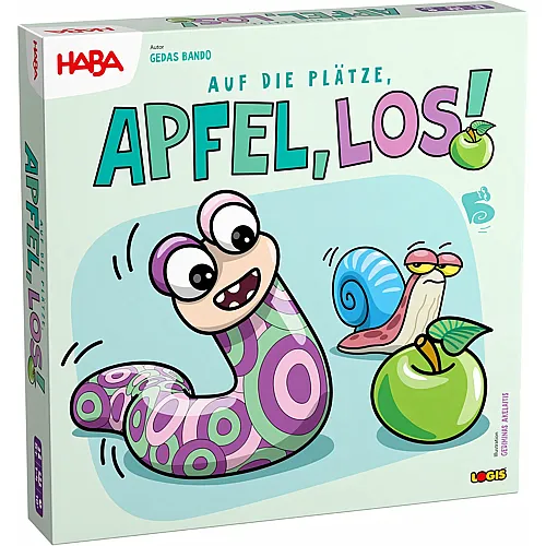 HABA Spiele Auf die Pl�tze, Apfel, los! - Deutsch