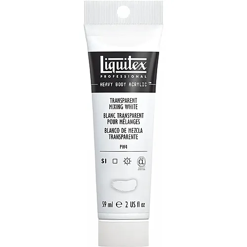 Liquitex Lqx Prof. Heavy Body Acrylfarbe 59ml Tube Mischweiss Transpa