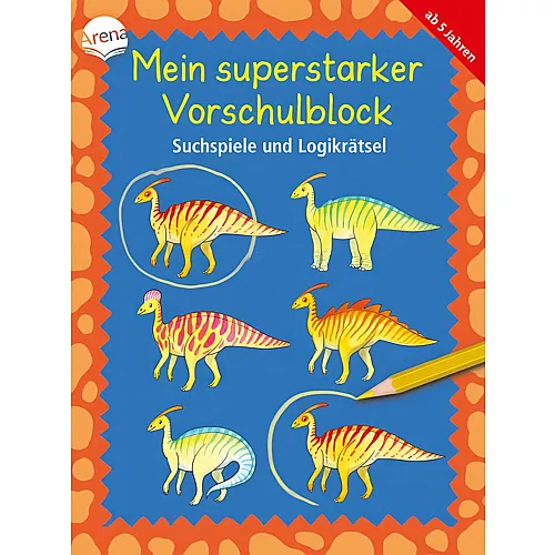 Arena Vorschulblock Suchspiele Logikr�tsel