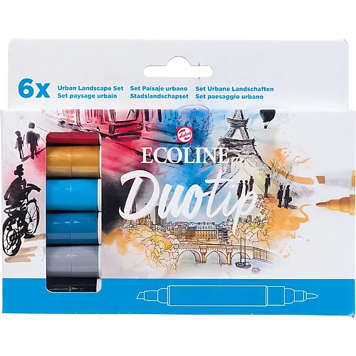 Talens Ecoline Duotip Urban Landscape