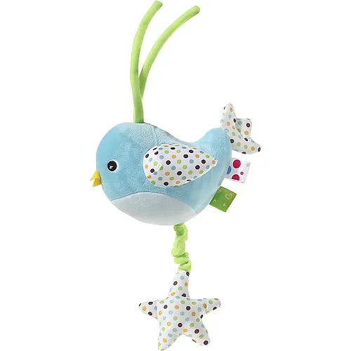 Heunec Musikspieluhr Vogel Blau - 20 cm