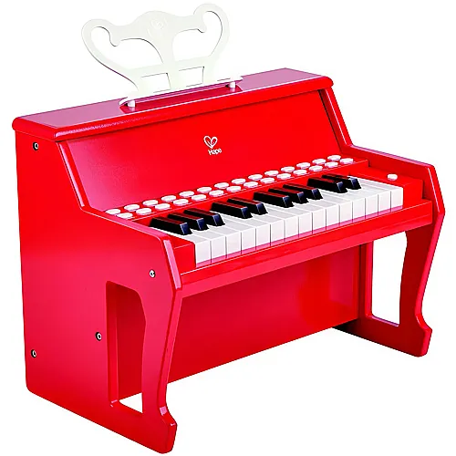Hape Kreativ Leuchttasten-Piano Rot