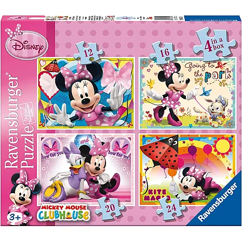 Ravensburger Puzzle 4in1 Minnie Mouse - 12 Teile
