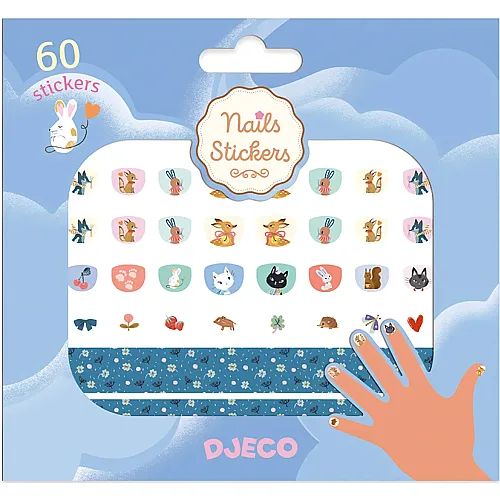 Nagelsticker Mimi - 60 Teile