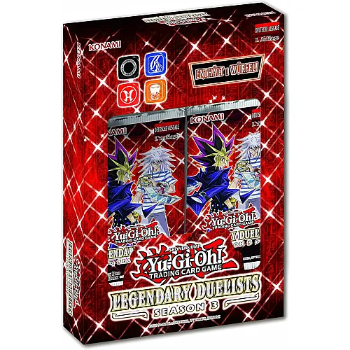Konami Yu-Gi-Oh! Legendary Duelists: Season 3 - Einzelbox - Deutsch