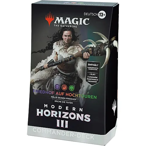 Magic The Gathering Modern Horizons 3 Commander-Deck - Friedhof auf Hochtouren - Deutsch