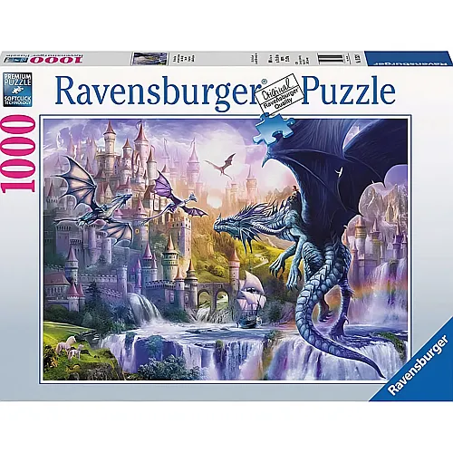Ravensburger Puzzle Drachenschloss (1000Teile)