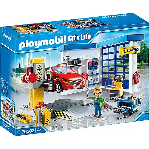 PLAYMOBIL City Life Autowerkstatt (70202)