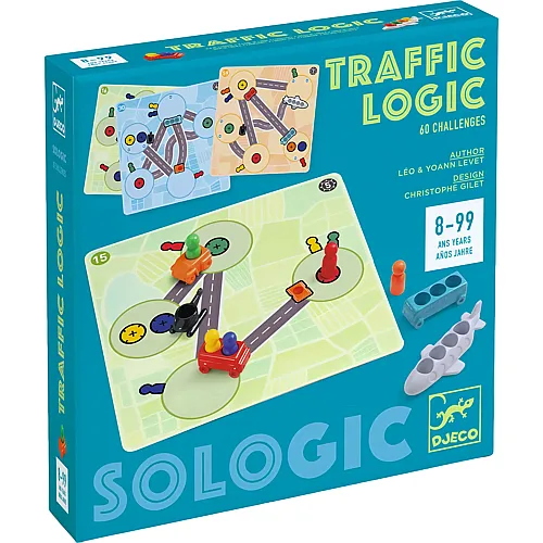 Djeco Spiele Sologic Traffic Logic