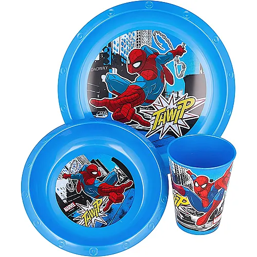 Stor Spiderman Geschirr-Set