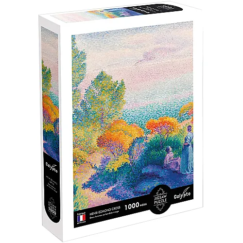 Calypto Puzzle Henri Admond Cross - Zwei Frauen am Ufer - 1000 Teile