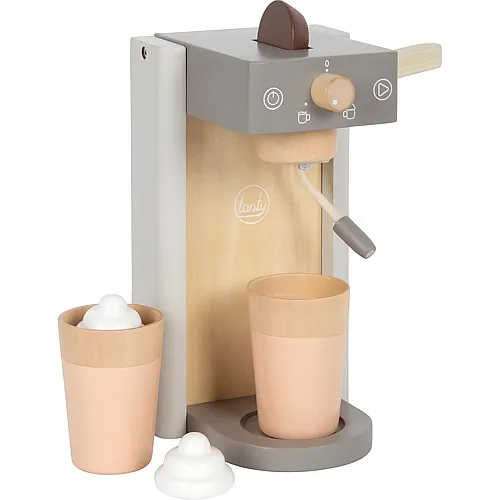 small foot Tasty Kaffeemaschinen-Set Grau