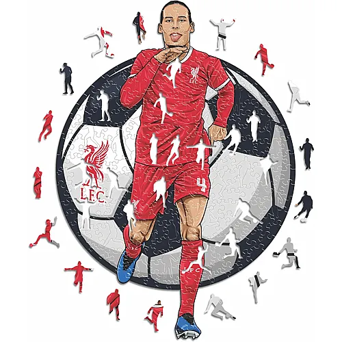 Iconic Puzzle Virgil Van Dijk - Liverpool FC (150Teile)