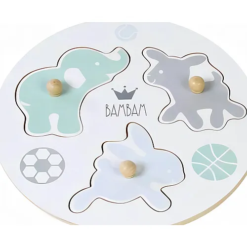BamBam Steckpuzzle 3-teilig In Geschenkbox