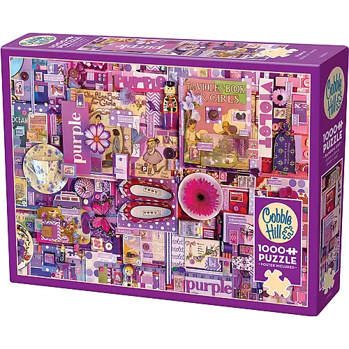 Cobble Hill Puzzle Violet - 1000 Teile