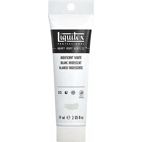 Liquitex Lqx Prof. Heavy Body Acrylfarbe 59ml Tube Irisierendes Weiss