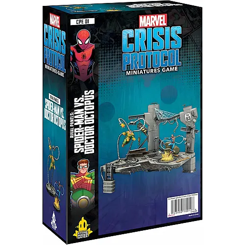 Atomic Mass Games Marvel Crisis Protocol Rival Panels Spider-Man Vs Doctor Octopus