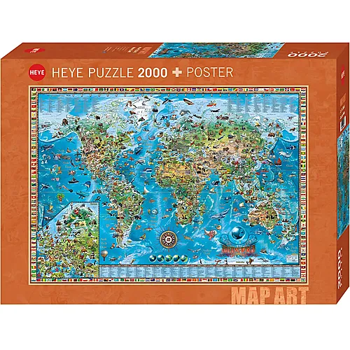 HEYE Puzzle Amazing World