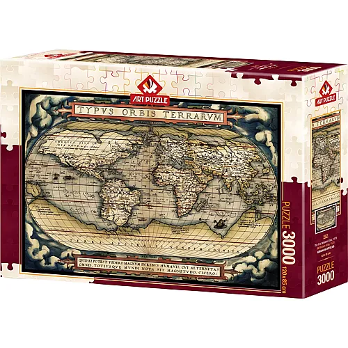 Der erste moderne Atlas, 1570 - 3000 Teile