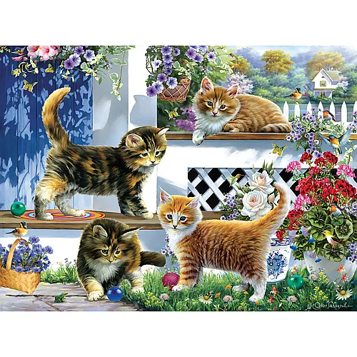SunsOut Puzzle Oleg Gavrilov Sunny Veranda - 500 Teile