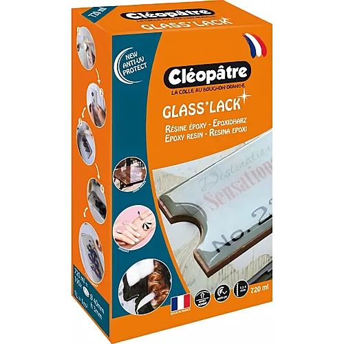 Cleopatre Glass'lack - Lackierend Epoxid-uberzugsharzgel-set K�stchen