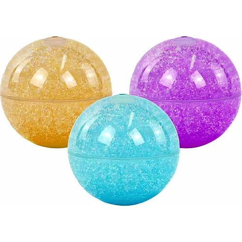 Springball mit Glitter