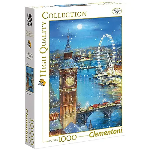 Snowflakes Big Ben 1000Teile