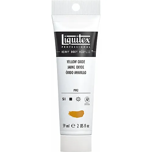 Liquitex Lqx Prof. Heavy Body Acrylfarbe 59ml Tube Oxidgelb