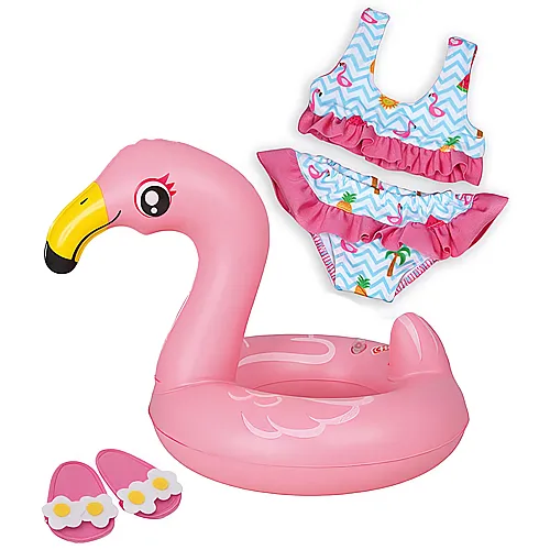Heless Flamingo-Schwimmset Ella (35-45cm)