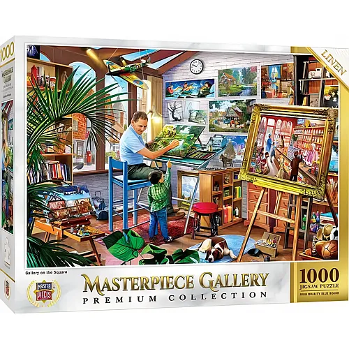 Galerie auf dem Platz - 1000 Teile