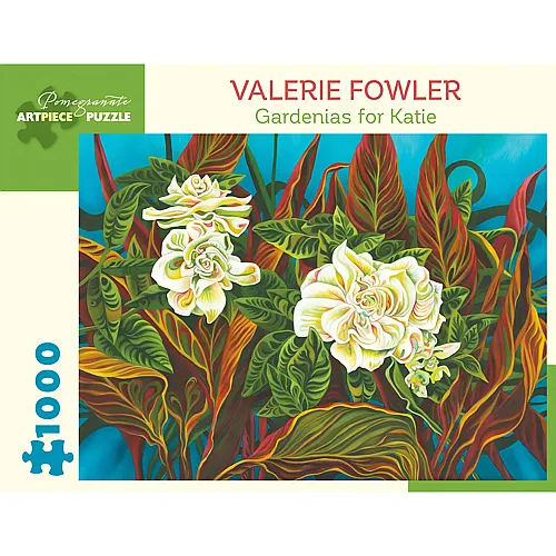 Pomegranate Puzzle Valerie Fowler - Gardenias for Katie - 1000 Teile
