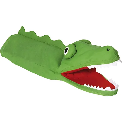 Goki Puppenwelt Handpuppen Handpuppe Krokodil (30cm)