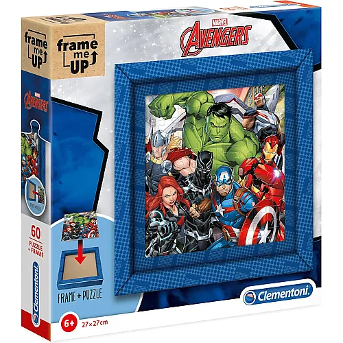Clementoni Puzzle FrameMeUp Marvel Avengers - 60 Teile