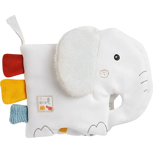 Stoffbuch Elefant fehnNATUR