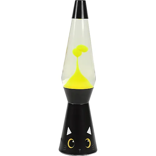 i-total Fl�ssige Lavalampe Black Cat Spaceship - 40 cm