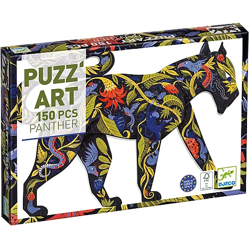 Puzz'Art Panter - 150 Teile
