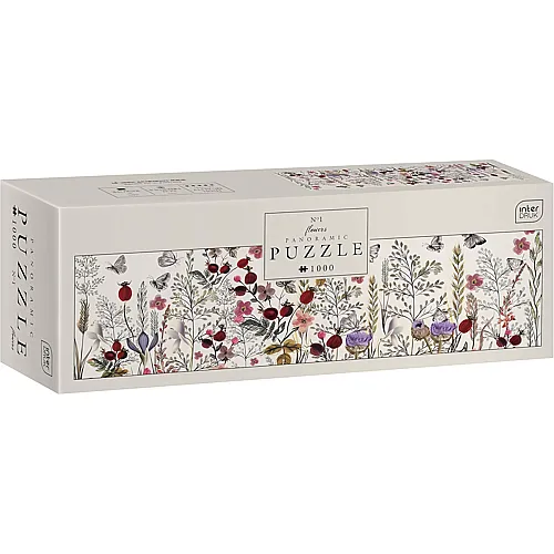 Panorama Blumen Nr. 1 1000Teile