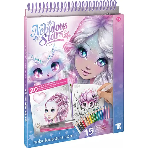 Tween Team Wasserfarben Set mit Buch