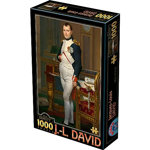 DToys Puzzle David Jacques-Louis The Emperor Napoleon in his study at the Tuileries, 1812 (1000Teile)