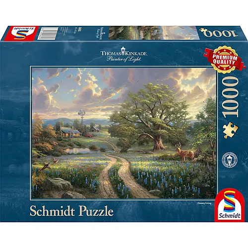 Schmidt Puzzle Thomas Kinkade Country Living (1000Teile)