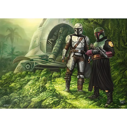 Thomas Kinkade - The Mandalorian, Brothers in Arms 1000Teile