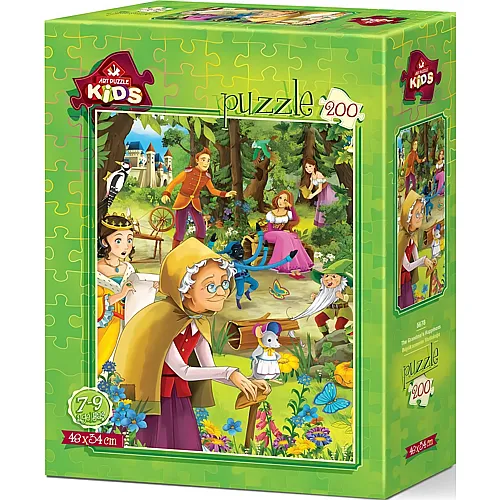Art Puzzle Grandma's Happiness - 200 Teile