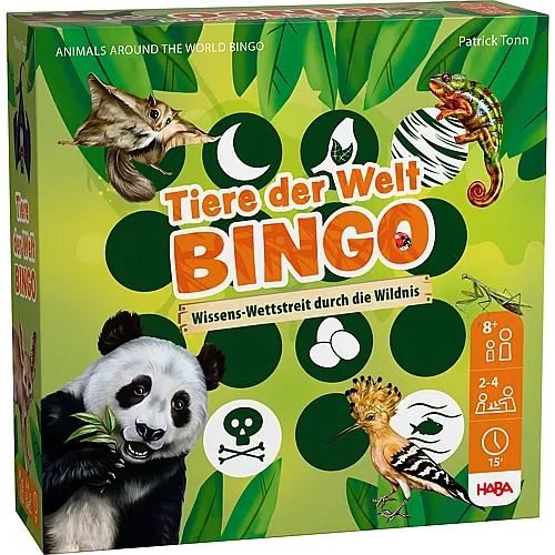 HABA Spiele Tiere der Welt Bingo