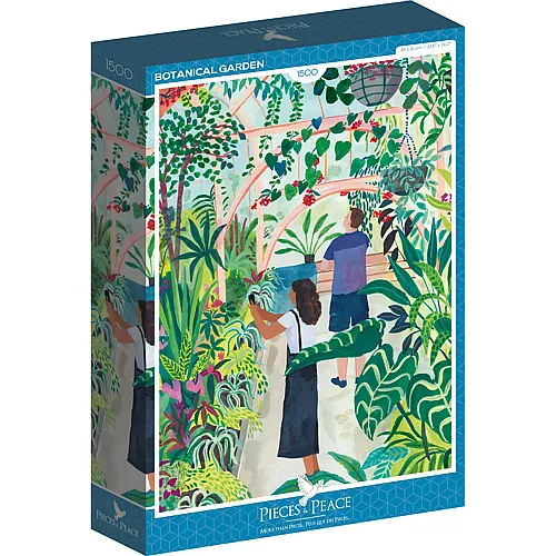 Pieces & Peace Puzzle Miranda Sofroniou Botanical Garden - 1500 Teile