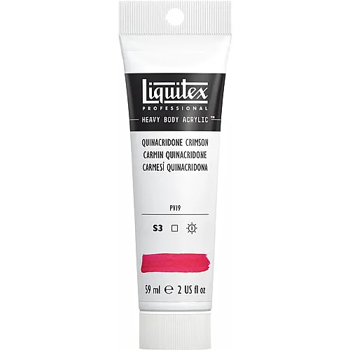 Liquitex Lqx Prof. Heavy Body Acrylfarbe 59ml Tube Quinacridone Karme